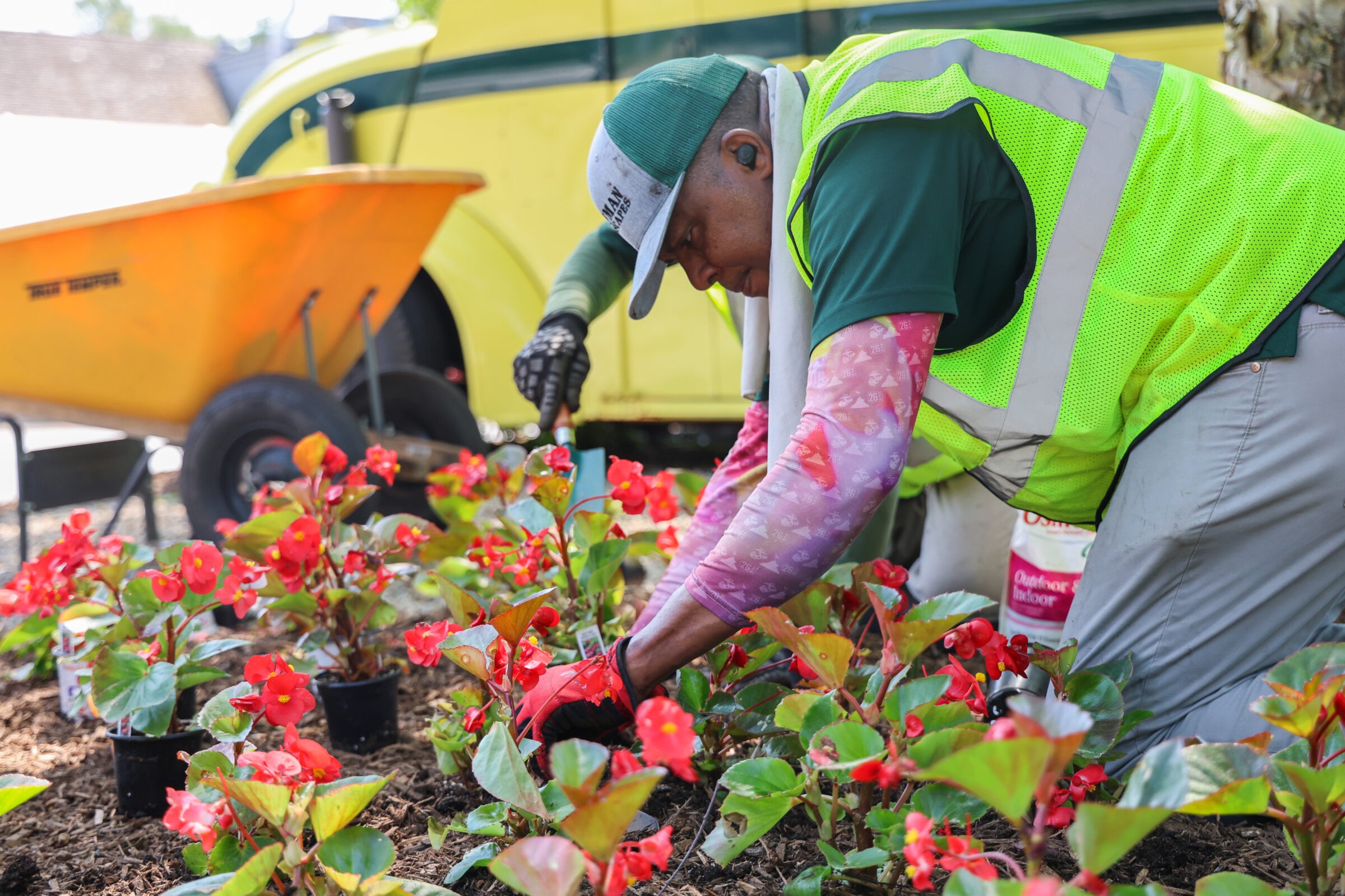 Hoffman crew offering property care service